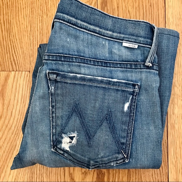 ❤️ SOLD ❤️ MOTHER THE RUNWAY GRAFFITI GIRL JEANS - Picture 6 of 8